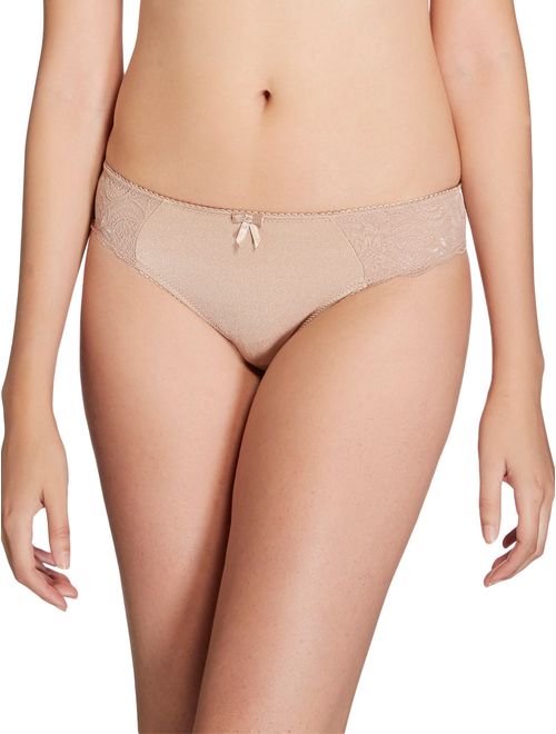 Calcinha Cavada Básica com Renda