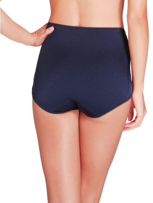 Calcinha Clássica com Laterais Largas Básica com Renda