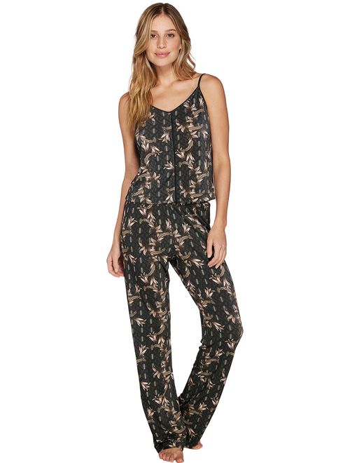 Blusa Regata e Calça Estampada Botanique