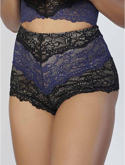 Calcinha Hot Pant Color Block