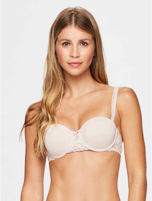 Sutiã básico em renda com alças removíveis