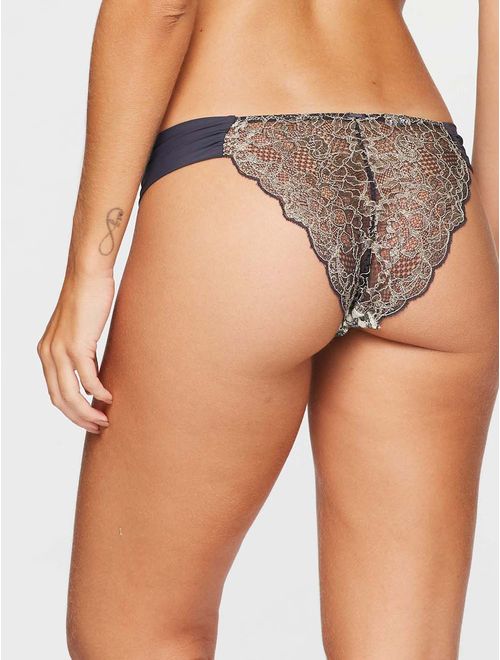 Calcinha Lateral Dupla Contrast