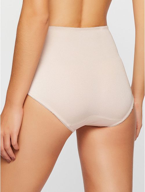 Calcinha Clássica com Laterais Largas Básica com Renda