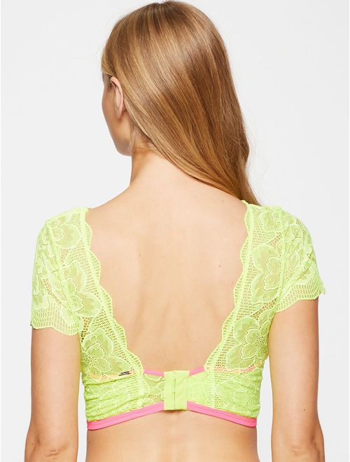 Cropped Leve com Aro Neon