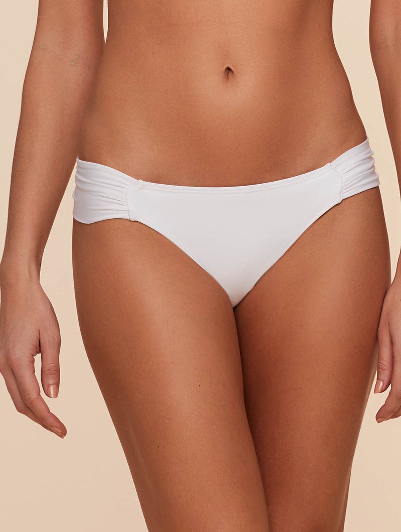 Tanga Larga Franzida Lisos Branco Agua Doce