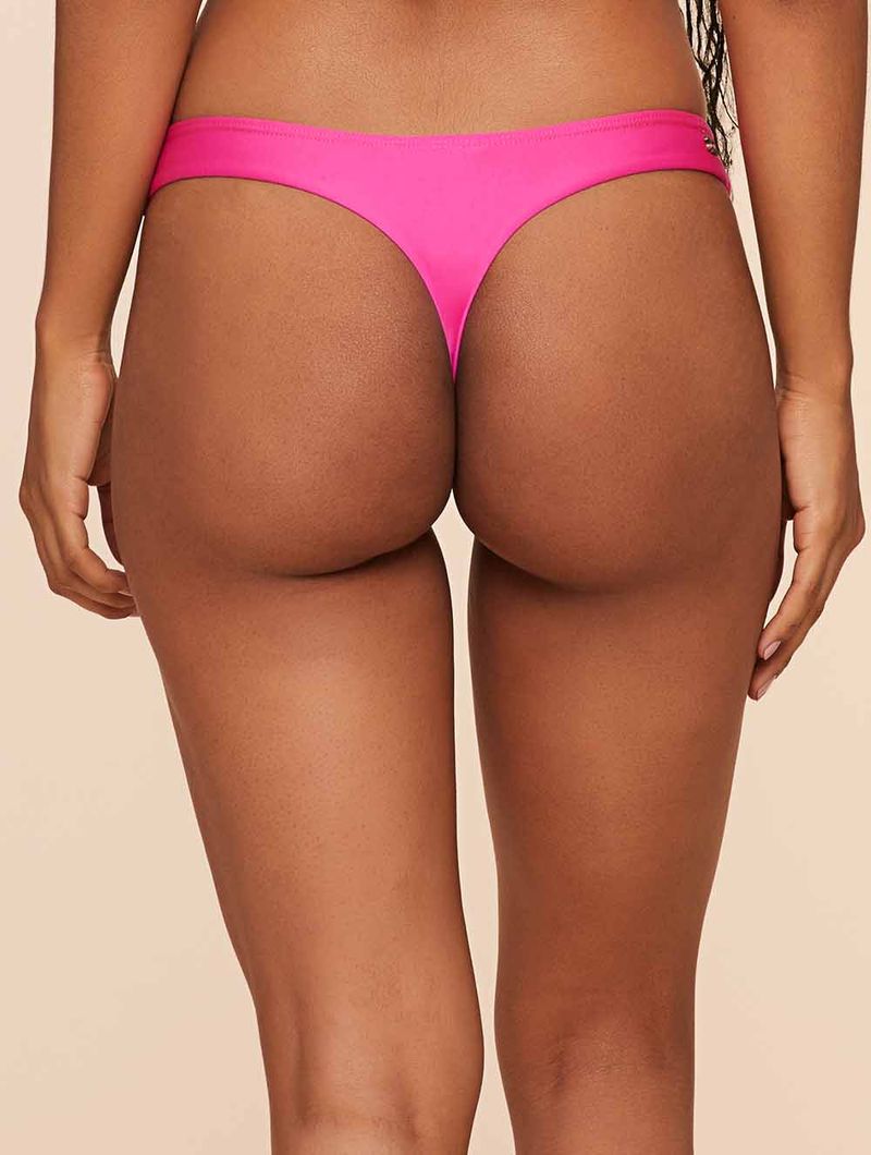 Tanga Fio Lisa Ultra Pink Agua Doce