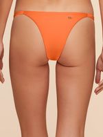 Tanga Lateral Estreita Lisos Bright Orange Agua Doce