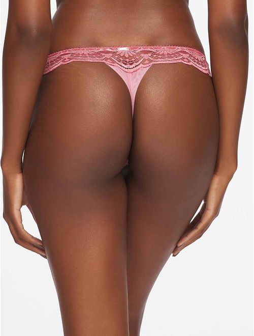 Calcinha Fio Dental Rendada Pétala