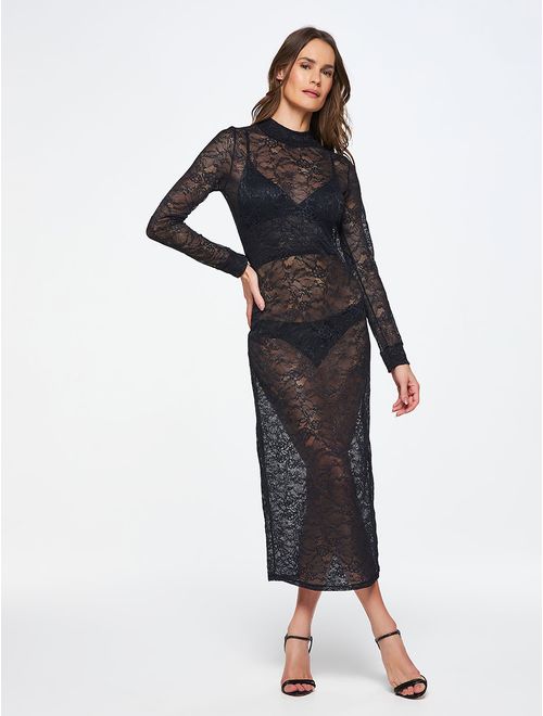 Vestido Midi em Laise Cosmolovers