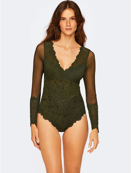 Body Manga Longa Luxe