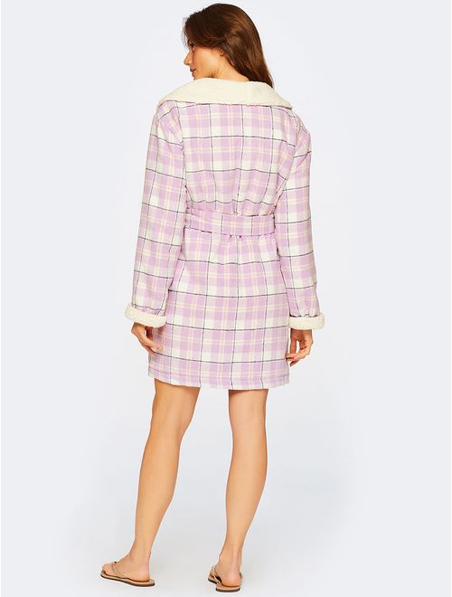 Robe Curto Xadrez Cozy Atelier