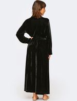 Robe Longo Vevelt Atelier Preto Valisere