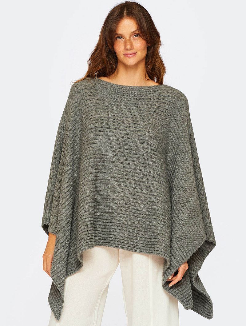 Poncho Tricot Valisere Mescla Valisere