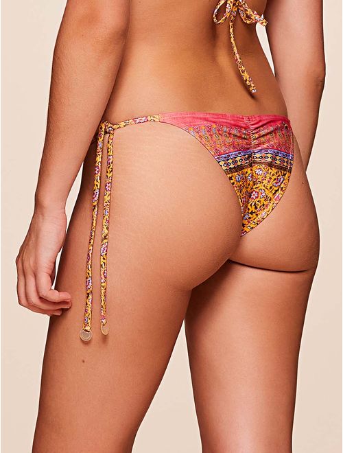 Tanga Amarradinha Estampada Honey