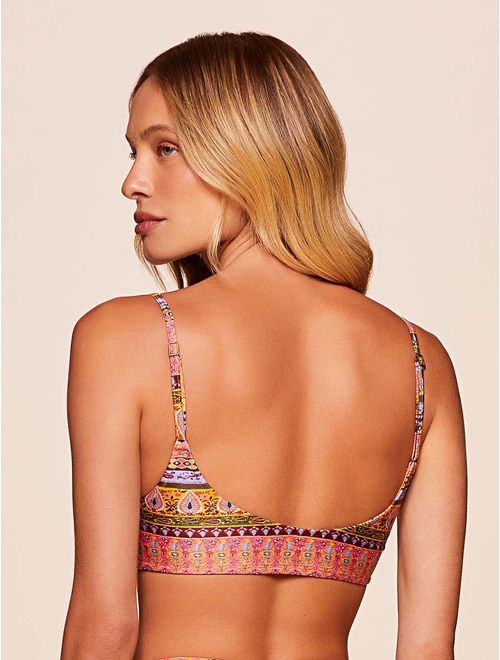 Top Faixa Estampado Honey