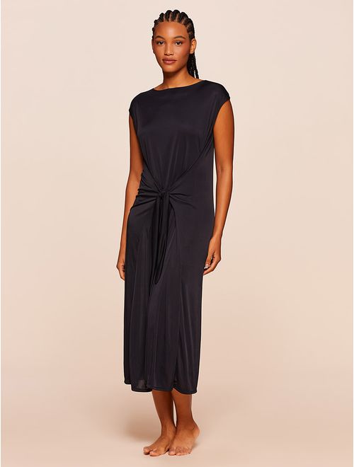 Vestido Midi Lisos Saídas
