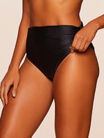 Tanga Faixa Lisos Bright Preto Agua Doce