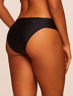 Tanga Lateral Larga Lisos Preto Agua Doce