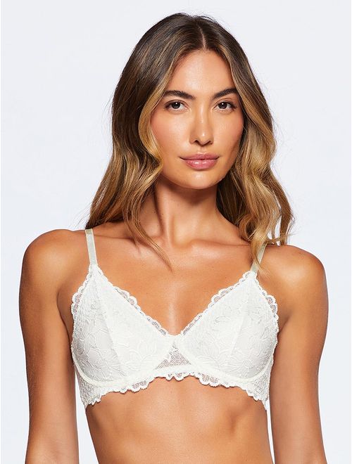 Sutiã Leve Com Aro Em Renda Radiante
