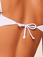 2Maiô Cut Out Lisos Wild Branco Agua Doce