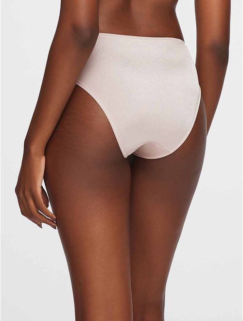 Calcinha Cavada Alta Básica Com Renda