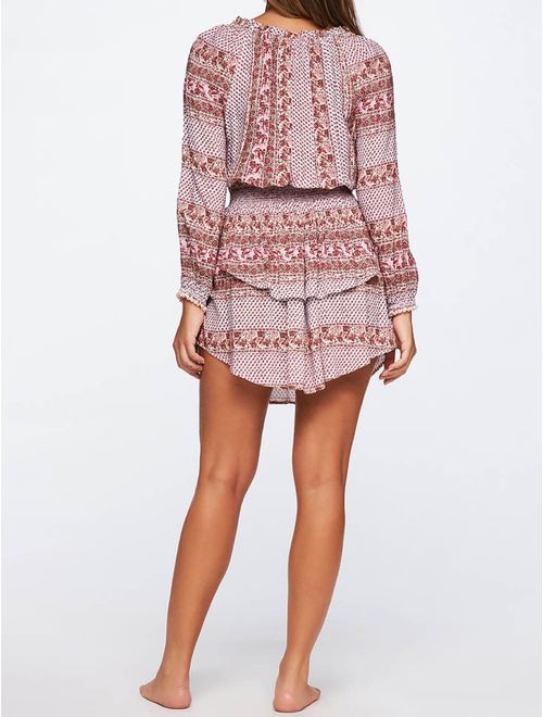 Vestido Curto Estampado Jardim