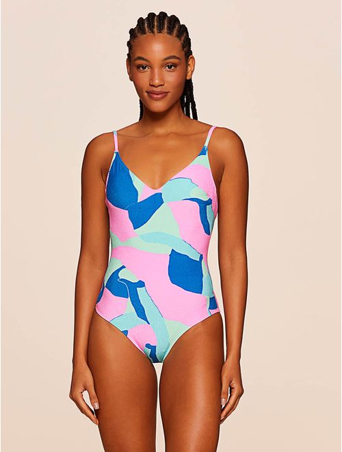 Maiô Básico Estampado Lagoon