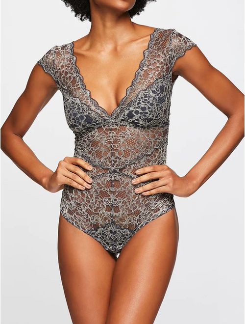 Body Manga Curta Contrast