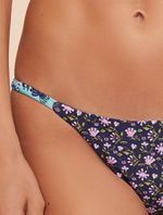 Biquíni Cortininha Com Argola Oásis Marinho  Água Doce