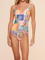 Maiô Básico Boho Chic Amarelo Agua Doce