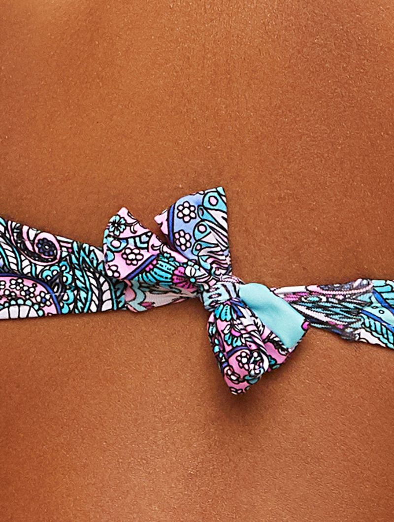 Biquíni Tomara Que Caia Estampado Joy Roxo Água Doce