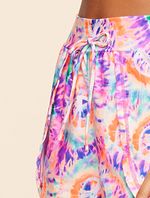 Short Estampado Peace & Love Roxo Agua Doce