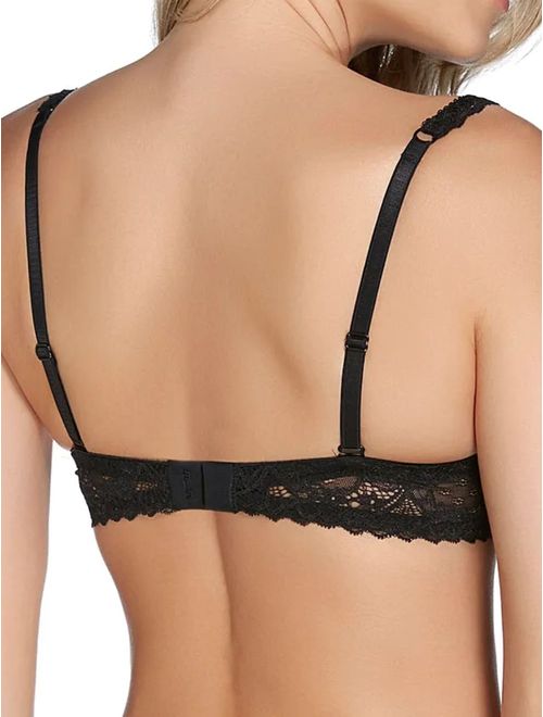 Sutiã básico em renda com alças removíveis