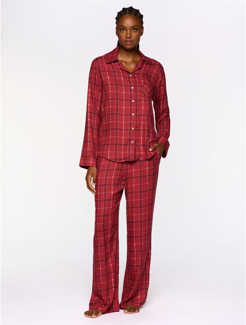 Pijama Longo Estampado Cozy