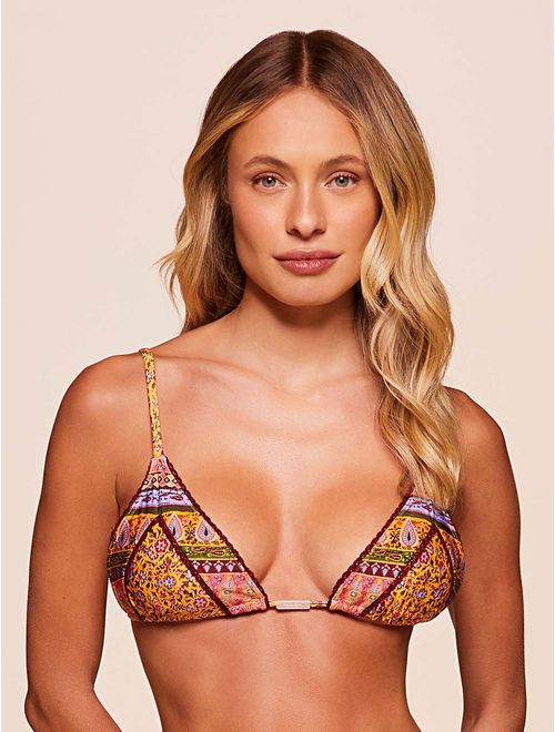 Top Cortininha Estampado Honey