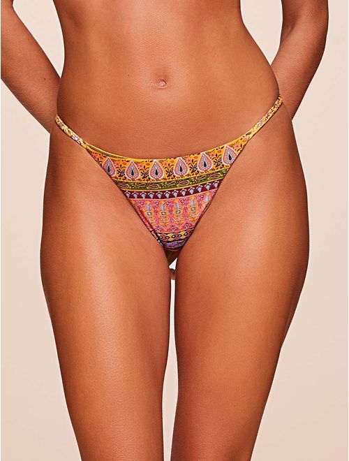 Tanga Lateral Estreita Estampada Honey