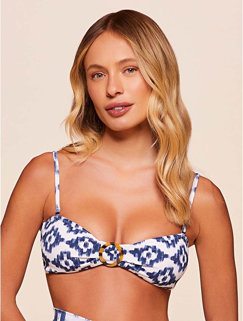 Top Faixa Estampado Wind