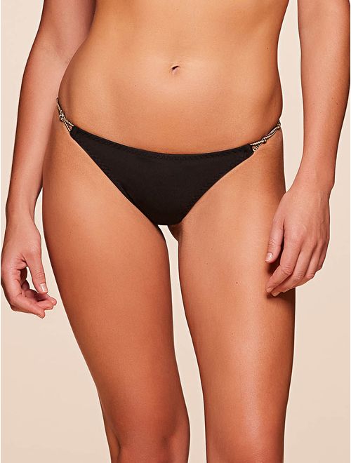 Tanga Lateral Estreita Lisos Ambra Beach