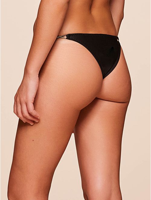 Tanga Lateral Estreita Lisos Ambra Beach