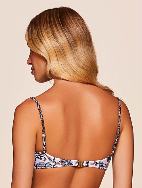 Top Meia Taça Estampado Savannah