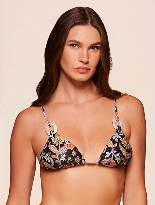 Top Cortininha Estampado Illusion