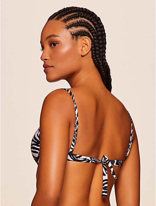 Top Meia Taça Estampado Wild
