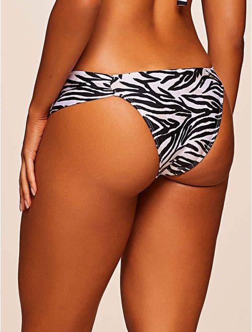 Tanga Lateral Média Estampada Wild