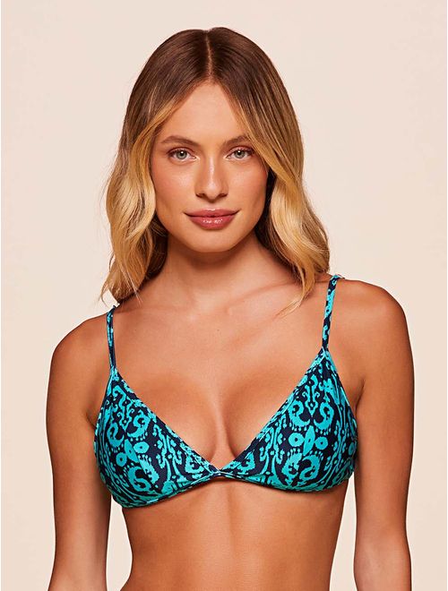 Top Triângulo Estampado Gypsy