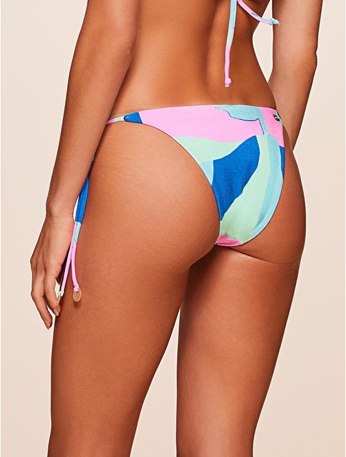 Tanga Amarradinha Estampada Lagoon