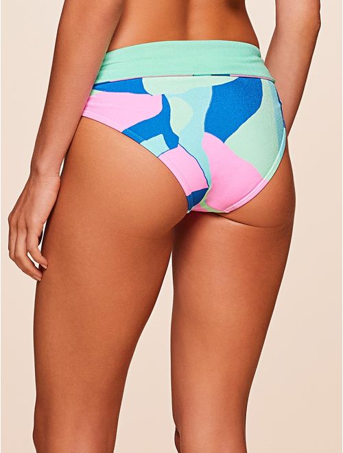 Tanga Faixa Estampado Lagoon