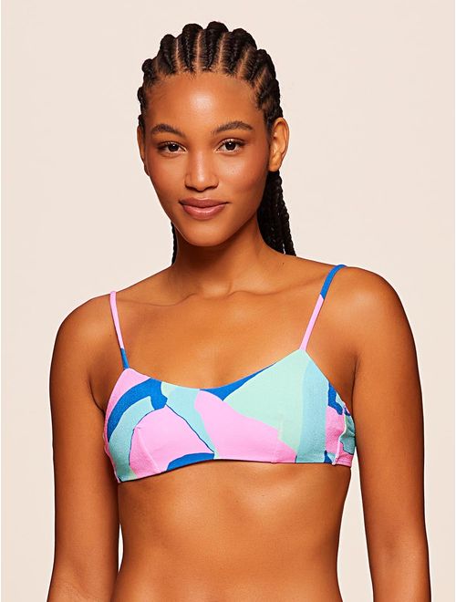 Top Faixa Estampado Lagoon