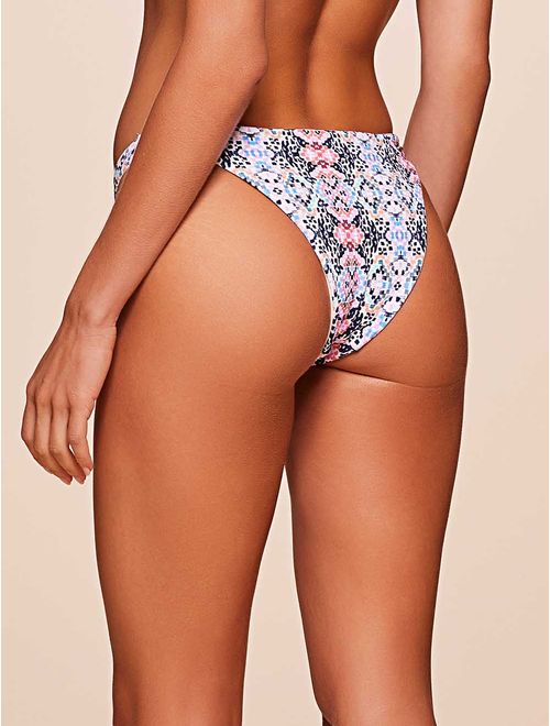 Tanga Lateral Estreita Estampada Shine