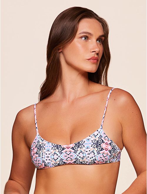Top Faixa Estampado Shine