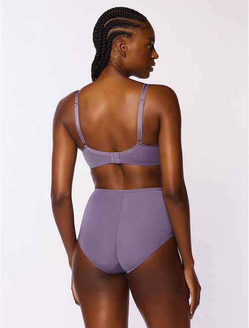 Sutiã Leve Estruturado + Calcinha Hot Pant Renda Essencial